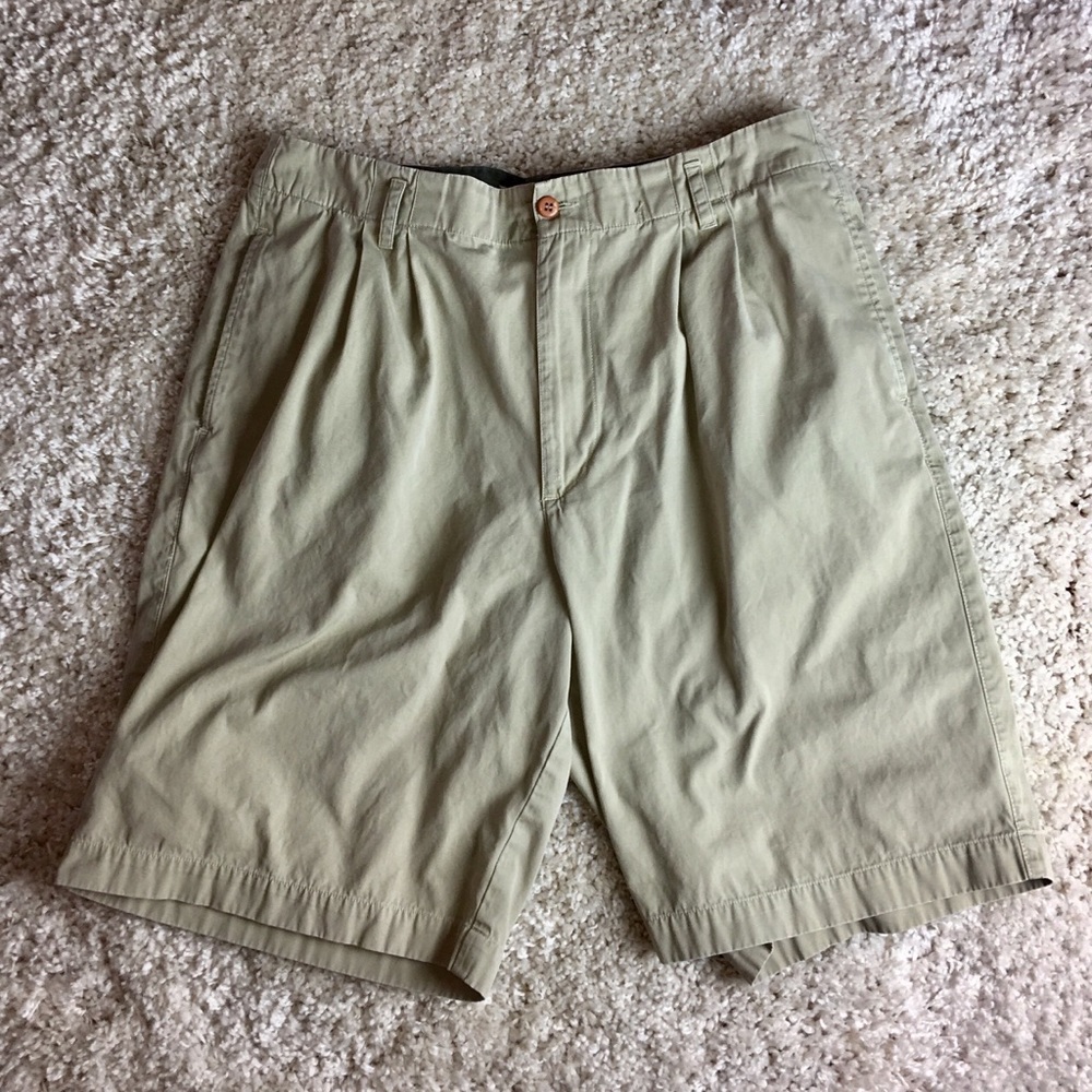Banana Republic Mens Casual Shorts Tan Size 35
